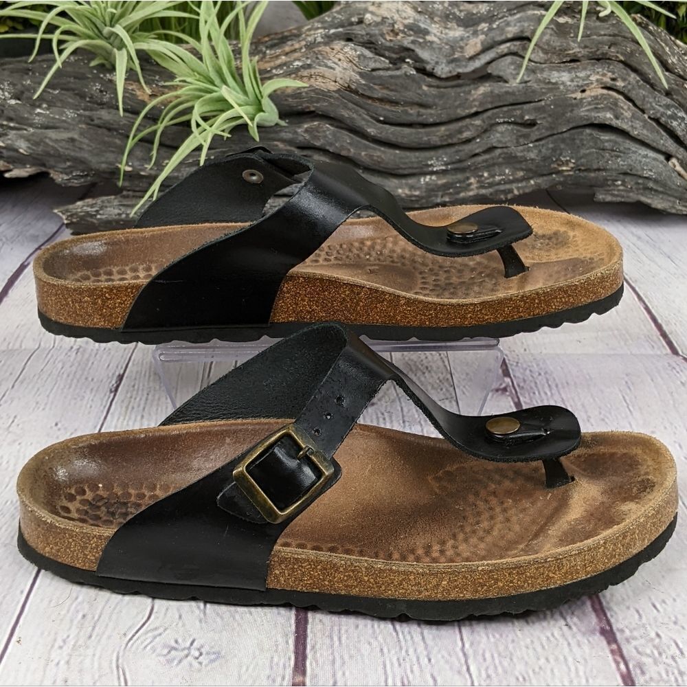 BioStep 17704 Toe Post Slides Sandals - Picture 3 of 7